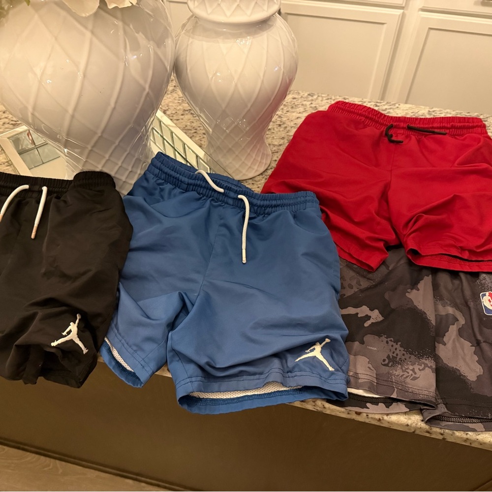 Lot of boys Jordan shorts